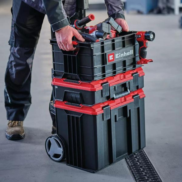 Ящик для хранения Einhell 45.400.37 1 лист Пластик photo 4 Ящик для хранения Einhell 45.400.37 1 лист Пластик photo 4