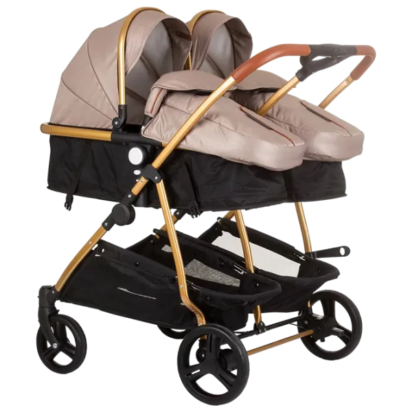 Детская коляска Chipolino Duo Smart 3800931056391/ Золото photo 1