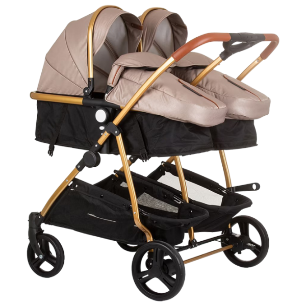 Детская коляска Chipolino Duo Smart 3800931056391/ Золото photo 1