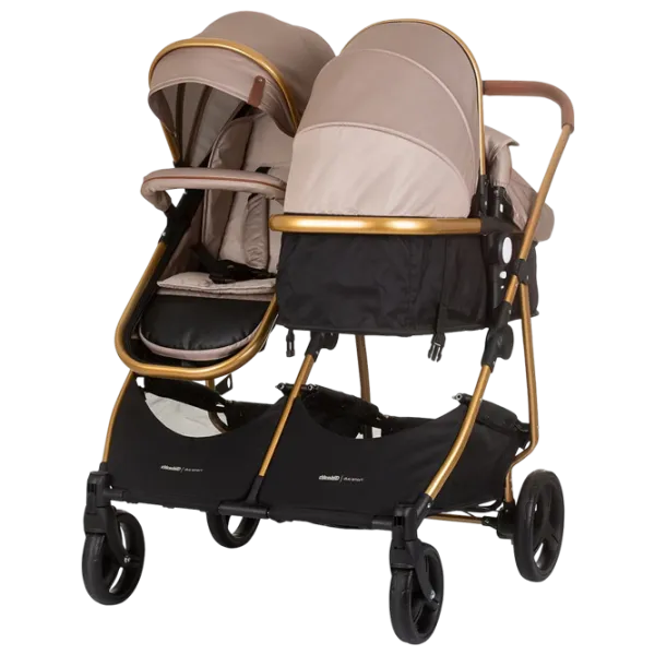 Детская коляска Chipolino Duo Smart 3800931056391/ Золото photo 4