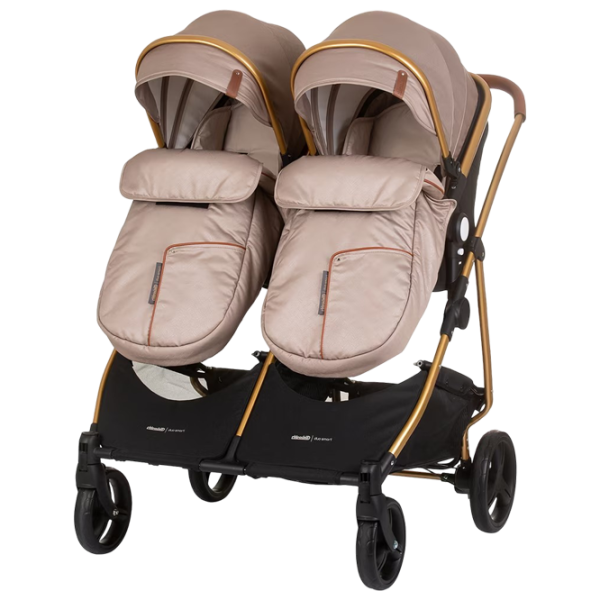 Детская коляска Chipolino Duo Smart 3800931056391/ Золото photo 6