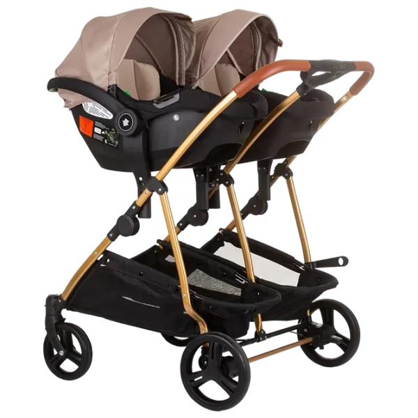 Детская коляска Chipolino Duo Smart 3800931056391/ Золото photo 8