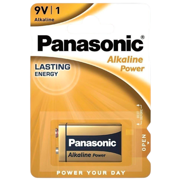 Baterie Panasonic Alkaline Power 6LR61  9 V / 1 buc. photo 1