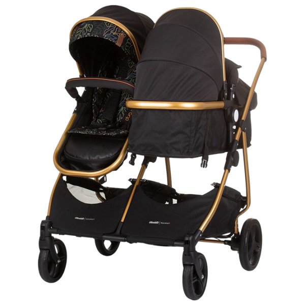 Cărucior pentru copil Chipolino Duo Smart 3800931056407/ Obsidian photo 5