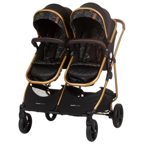 Cărucior pentru copil Chipolino Duo Smart 3800931056407/ Obsidian photo 6