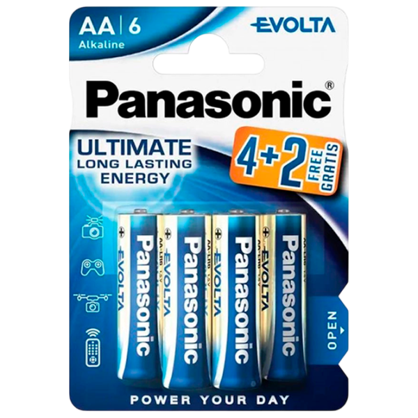 Батарейка Panasonic Evolta LR6 1.5 В / 6 шт. photo 1
