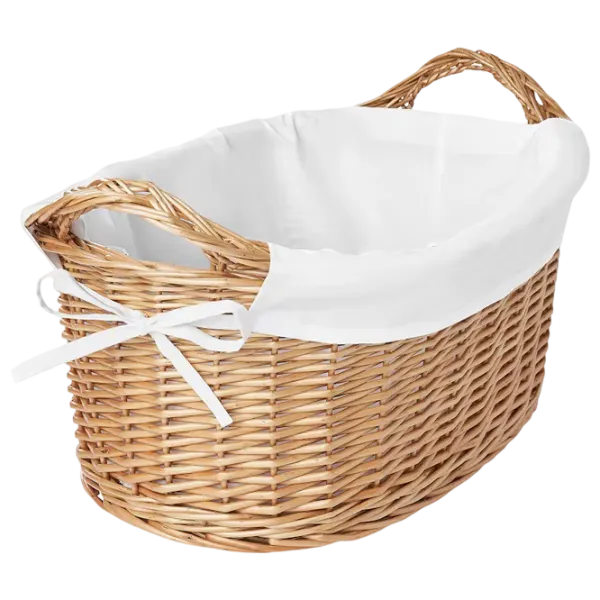 Coș pentru rufe Ikea Tolkning 40l / Bambus / Beige  photo 1