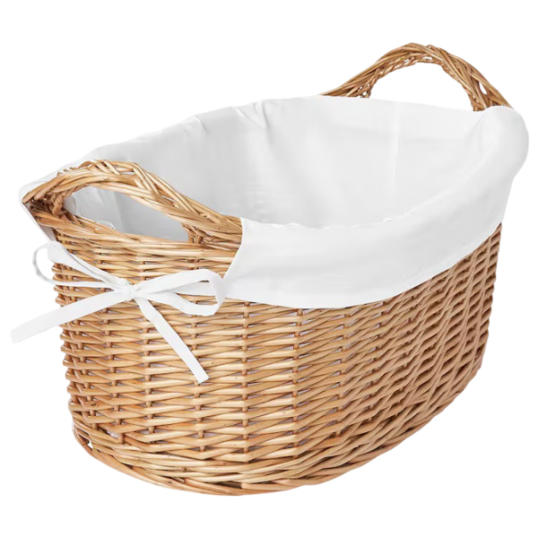Coș pentru rufe Ikea Tolkning 40l / Bambus / Beige  photo 1