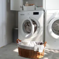 Корзина для белья Ikea Tolkning 40л / Бамбуc / Бежевый photo 4
