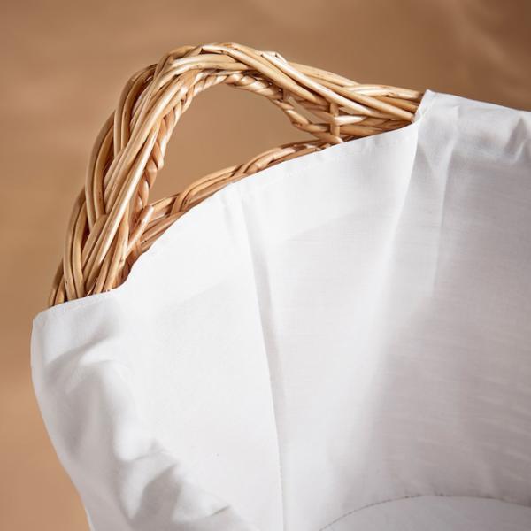 Coș pentru rufe Ikea Tolkning 40l / Bambus / Beige  photo 5