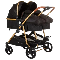 Cărucior pentru copil Chipolino Duo Smart 3800931056377/ Obsidian