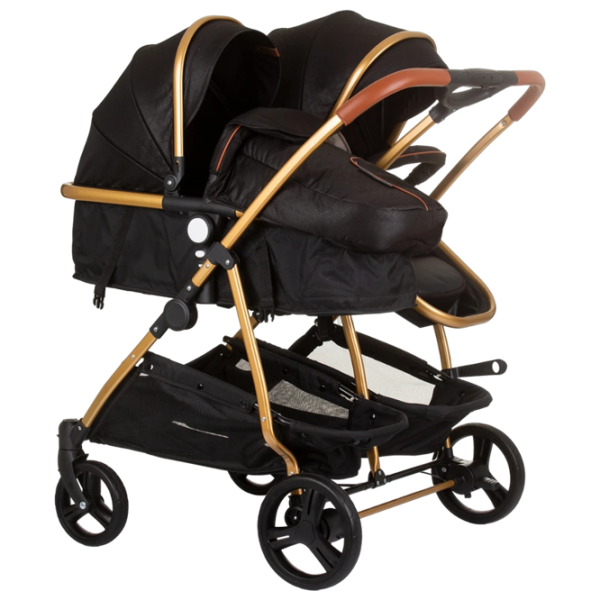 Детская коляска Chipolino Duo Smart 3800931056377/ Obsidian photo 2