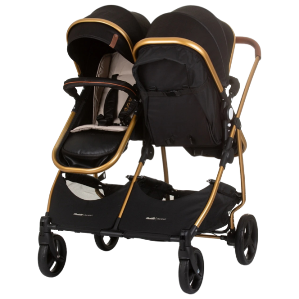 Детская коляска Chipolino Duo Smart 3800931056377/ Obsidian photo 4