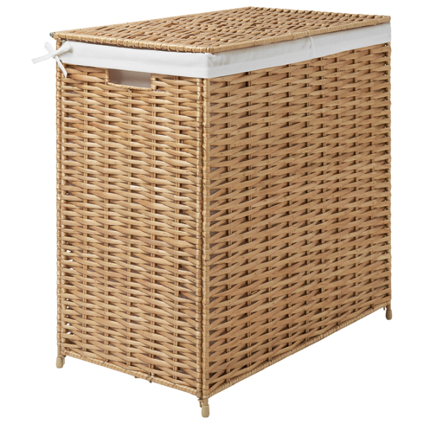 Coș pentru rufe Ikea Nattgibba 100l / Bambus / Beige  photo 1