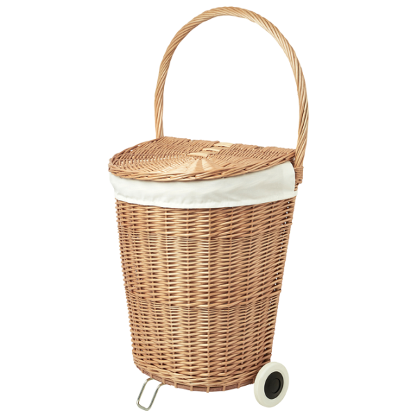 Coș pentru rufe Ikea Tolkning 31l / Bambus / Beige  photo 1