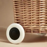 Корзина для белья Ikea Tolkning 31л / Бамбуc / Бежевый photo 4