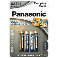 Baterie Panasonic Everyday Power LR03 1.5 V / 6 buc.