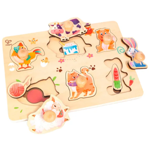 Puzzle Hape Двор фермера 2+/ Количество деталей: 13 photo 2 Puzzle Hape Двор фермера 2+/ Количество деталей: 13 photo 2