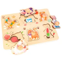 Puzzle Hape Двор фермера 2+/ Количество деталей: 13 photo 2