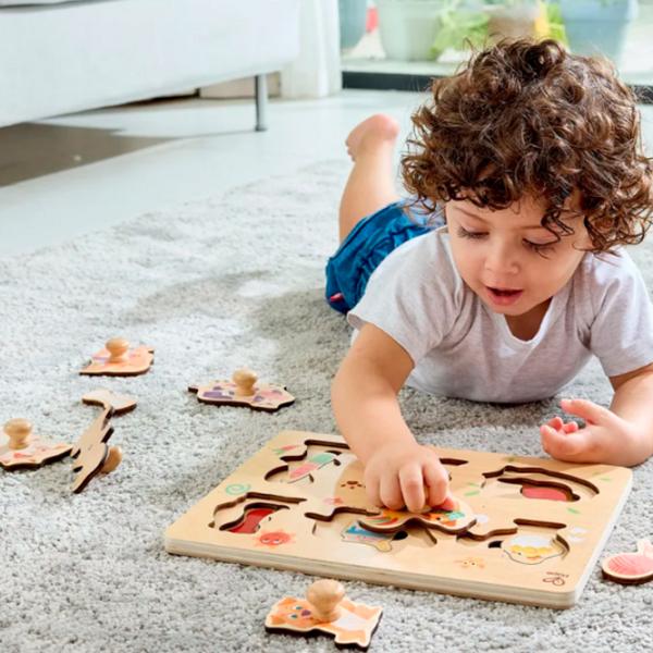 Puzzle Hape Двор фермера 2+/ Количество деталей: 13 photo 7 Puzzle Hape Двор фермера 2+/ Количество деталей: 13 photo 7