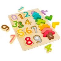 Puzzle Hape Цвета и числа 2+/ Количество деталей: 20 photo 2