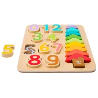 Puzzle Hape Цвета и числа 2+/ Количество деталей: 20 photo 4
