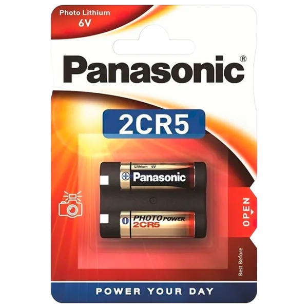 Baterie Panasonic Lithium Power 2CR5 6 V / 1 buc. photo 1
