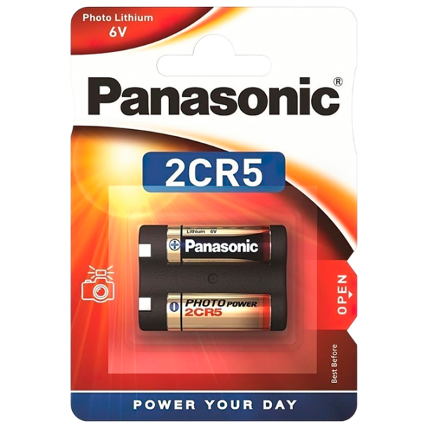 Baterie Panasonic Lithium Power 2CR5 6 V / 1 buc. photo 1