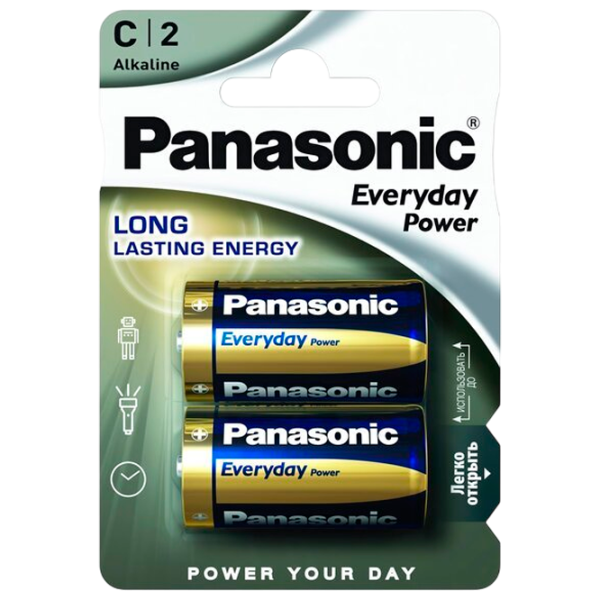 Батарейка Panasonic Everyday Power LR14 1.5 В / 2 шт. photo 1