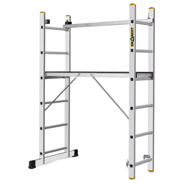 Передвижная модульная вышка DRABEST AL-DR-RU-2X6-PRO 2x6 150 кг photo 1