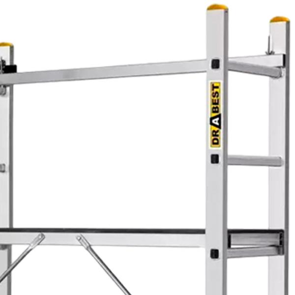 Передвижная модульная вышка DRABEST AL-DR-RU-2X6-PRO 2x6 150 кг photo 2