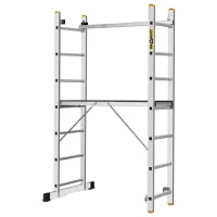 Передвижная модульная вышка DRABEST AL-DR-RU-2X7-PRO 7x6 150 кг