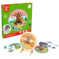 Puzzle Hape Времена года 3+/ Количество деталей: 25