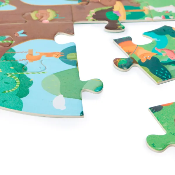 Puzzle Hape Anotimpurile 3+/ Numărul de piese: 25 photo 8