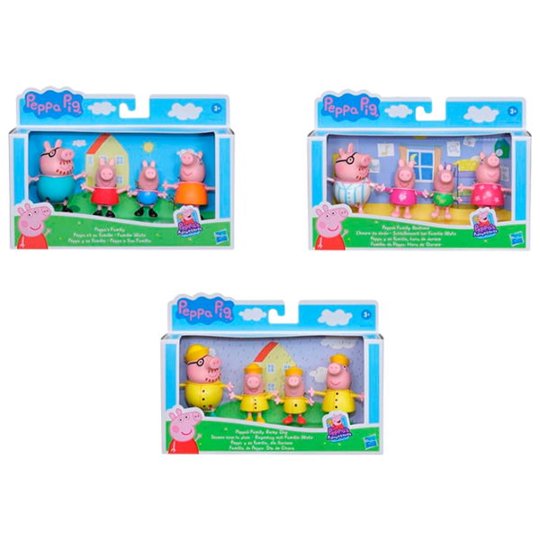 Фигурки Hasbro Peppa Pig Family Figure 3+ / Разноцветный photo 1 Фигурки Hasbro Peppa Pig Family Figure 3+ / Разноцветный photo 1