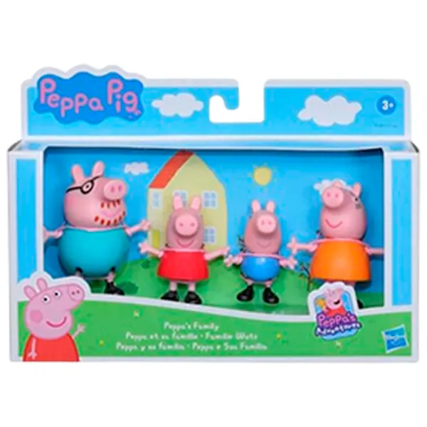 Фигурки Hasbro Peppa Pig Family Figure 3+ / Разноцветный photo 2 Фигурки Hasbro Peppa Pig Family Figure 3+ / Разноцветный photo 2
