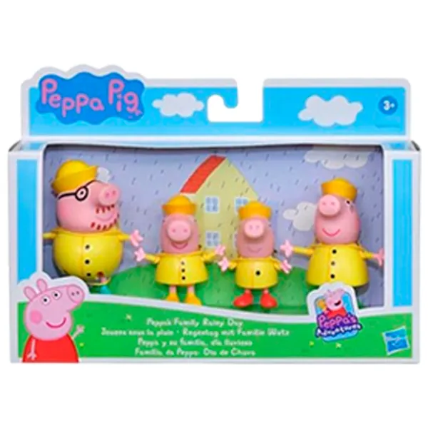 Фигурки Hasbro Peppa Pig Family Figure 3+ / Разноцветный photo 4 Фигурки Hasbro Peppa Pig Family Figure 3+ / Разноцветный photo 4
