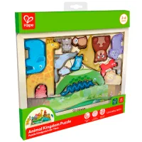 Puzzle Hape Regatul animalelor 3+/ Количество деталей: 16 photo 5