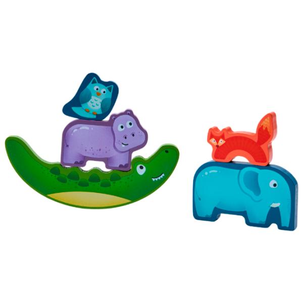 Puzzle Hape Regatul animalelor 3+/ Numărul de piese: 16 photo 9