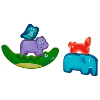 Puzzle Hape Regatul animalelor 3+/ Количество деталей: 16 photo 9