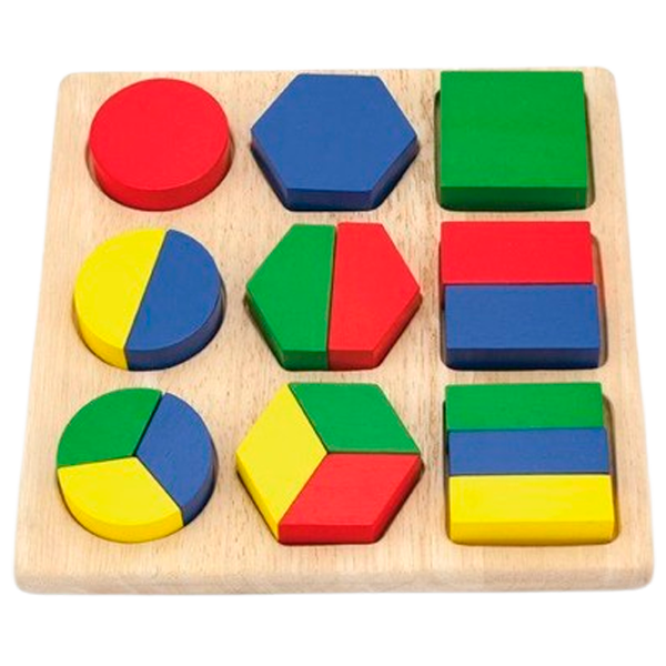 Puzzle VIGA Геометрические формы 3+/ Количество деталей: 16 photo 1 Puzzle VIGA Геометрические формы 3+/ Количество деталей: 16 photo 1