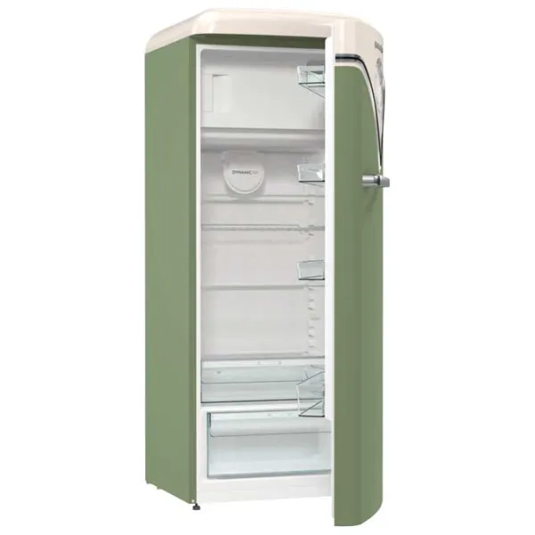 Frigider Gorenje Retro OBRB615DOL cu congelator sus 247 l / 152.2 cm / Green photo 5