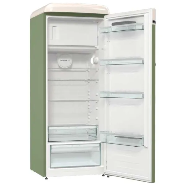 Frigider Gorenje Retro OBRB615DOL cu congelator sus 247 l / 152.2 cm / Green photo 6