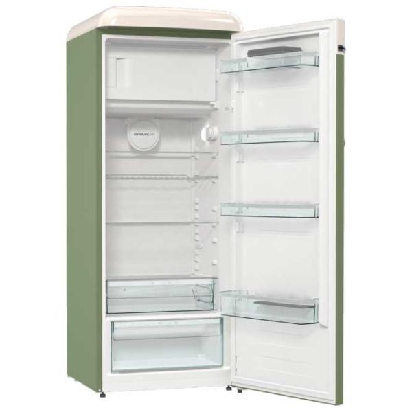 Frigider Gorenje Retro OBRB615DOL cu congelator sus 247 l / 152.2 cm / Green photo 6