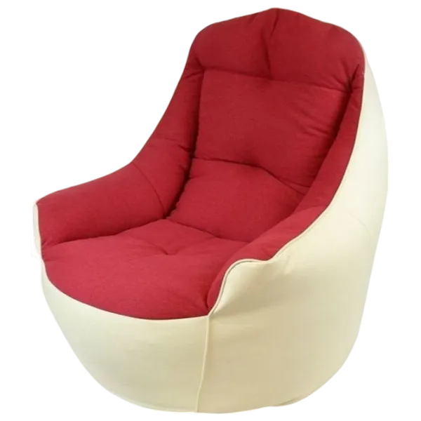 Fotoliu Bean Bag BB BM5862 XL Sintepon / Poliester / White photo 1