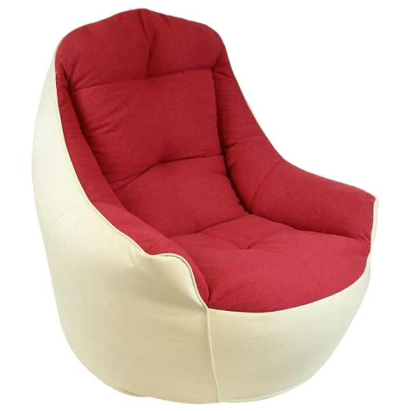 Fotoliu Bean Bag BB BM5862 XL Sintepon / Poliester / White photo 2