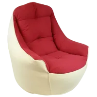 Fotoliu Bean Bag BB BM5862 XL Sintepon / Poliester / White photo 2