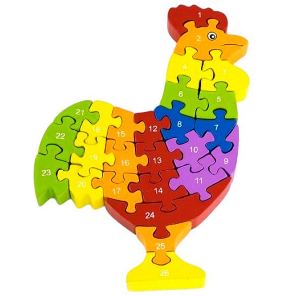 Puzzle VIGA Cocos 3+/ Количество деталей: 26 photo 2