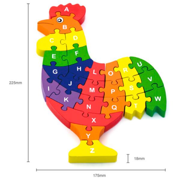 Puzzle VIGA Cocos 3+/ Количество деталей: 26 photo 3