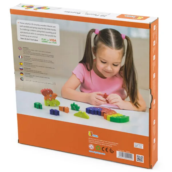 Puzzle VIGA Cocos 3+/ Количество деталей: 26 photo 5